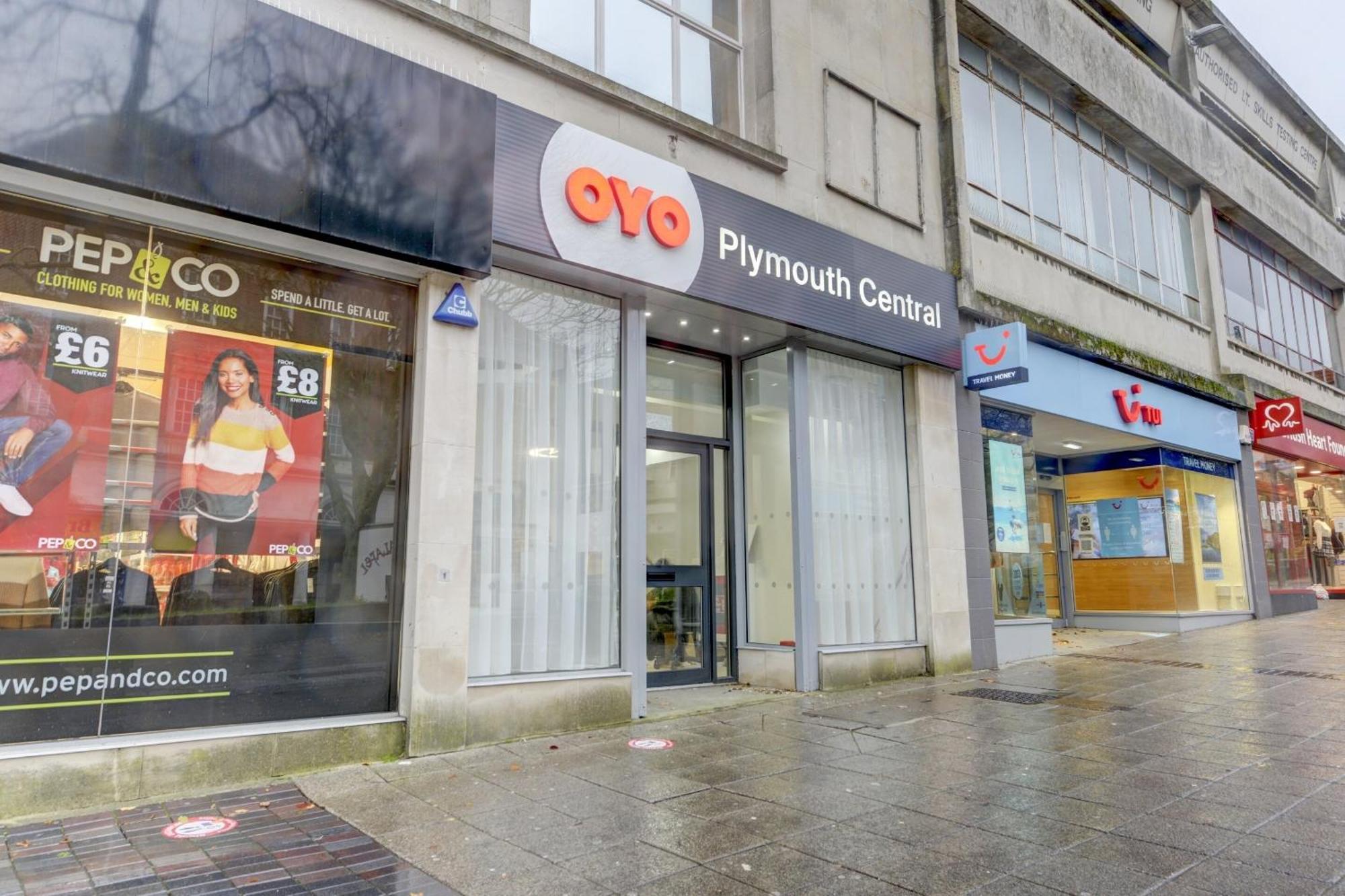 Oyo Plymouth Central Hotel Buitenkant foto